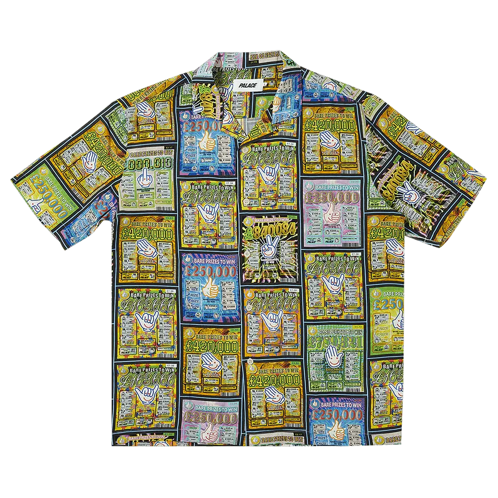 Palace Scratchy Shirt 'Black' Spring/Summer 2023
