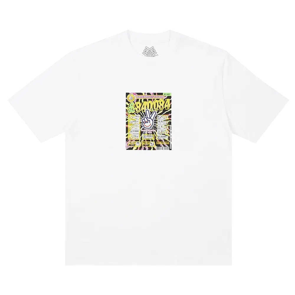 Palace Scratchy T-Shirt 'White' Spring/Summer 2023
