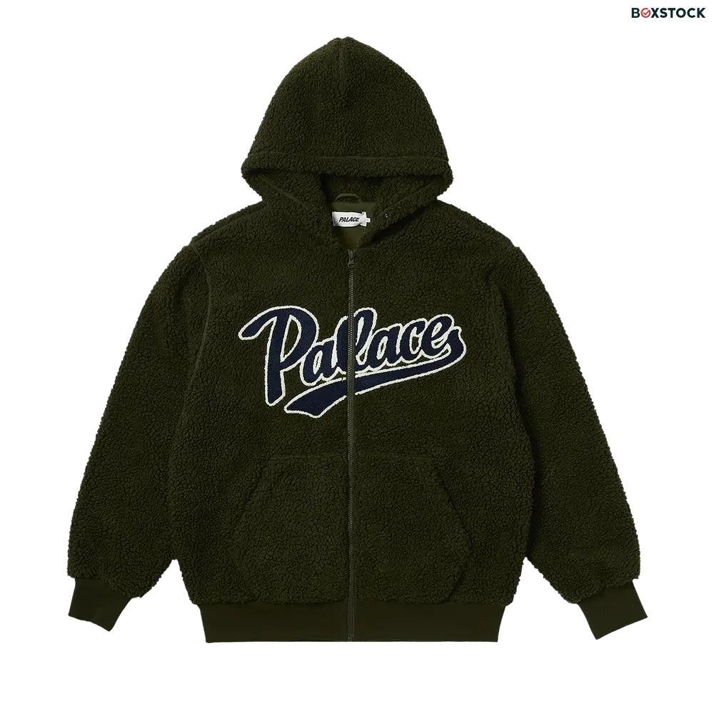 palace Palace Script Hood 'Huntsman' Green Fall/Winter 2023