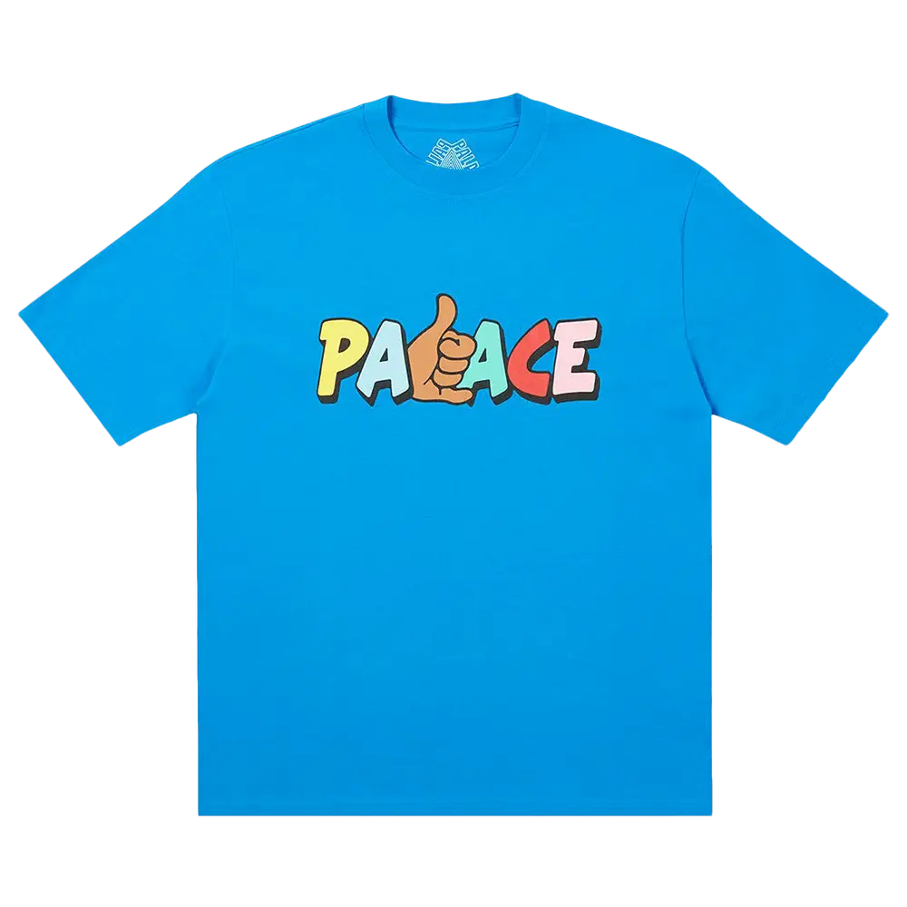 Palace Shitfaced Shaka T-Shirt 'Blue' Fall/Winter 2020