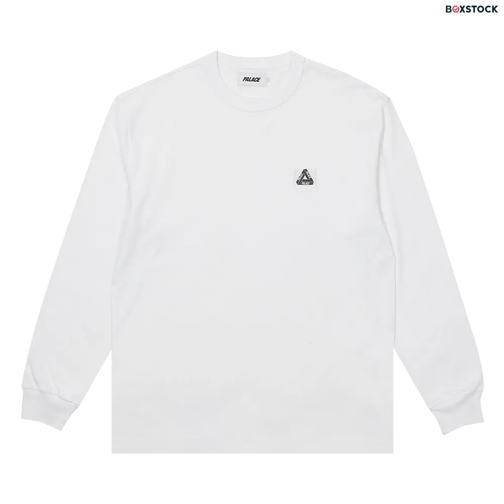 palace Palace Square Patch Long-Sleeve 'White' Spring/Summer 2021