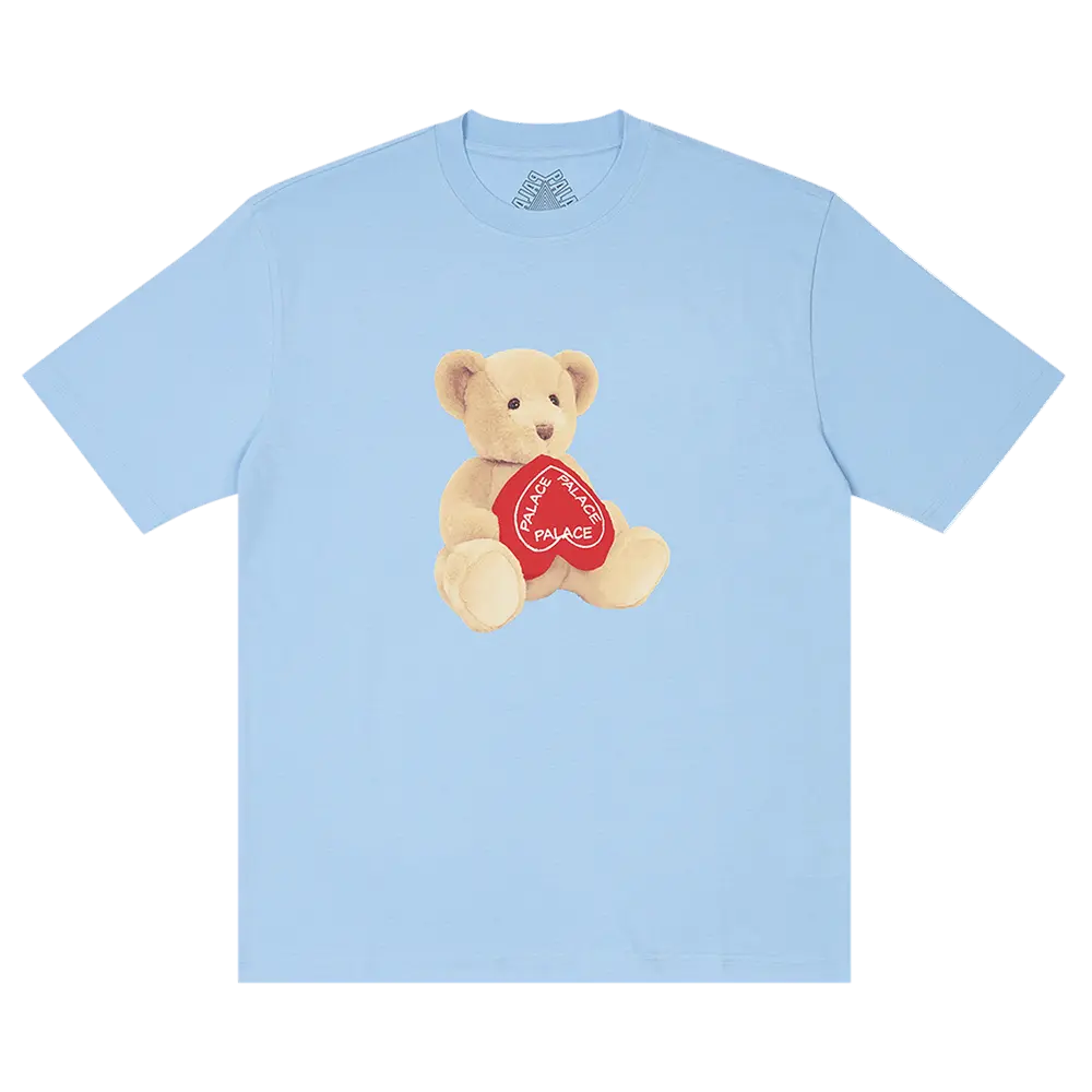 Palace Teddy T-Shirt 'Fresh Air' Blue Spring/Summer 2024