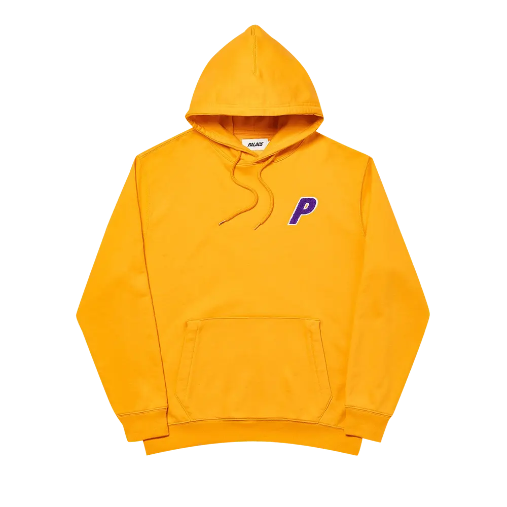 Palace Tri-Chenille Hood 'Yellow' Spring/Summer 2020