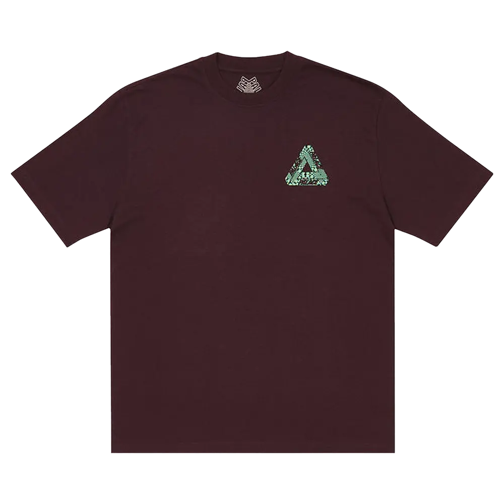 Palace Tri-Eye T-Shirt 'Burgundy' Purple
