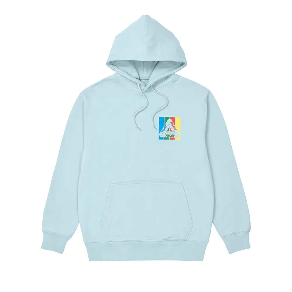 Palace Tri-Emb Hood 'Blue' Spring/Summer 2022