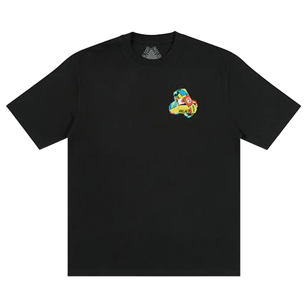 Palace Tri-Flag T-Shirt 'Black' Spring/Summer 2021