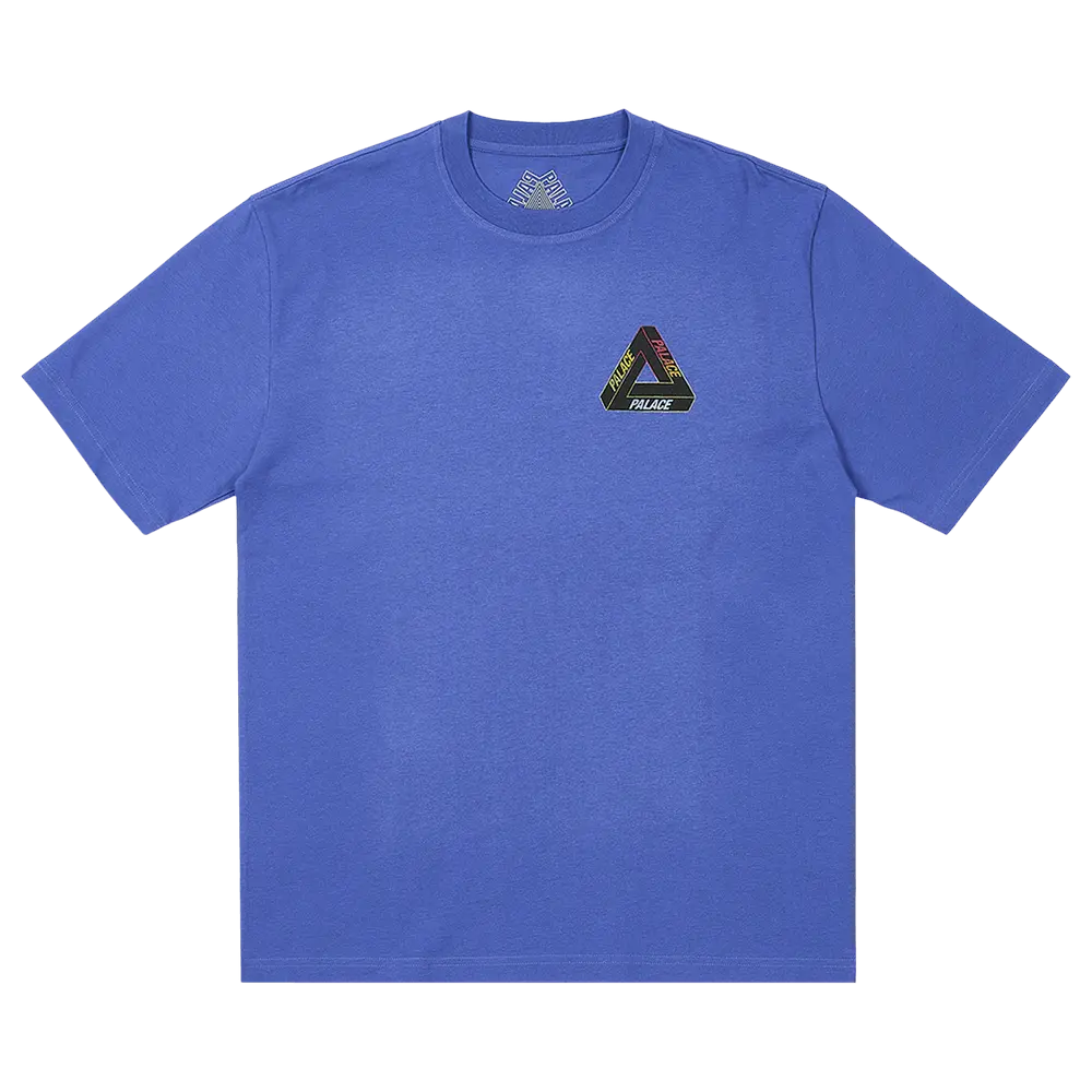Palace Tri-Lottie T-Shirt 'Ultra' Blue Fall/Winter 2023