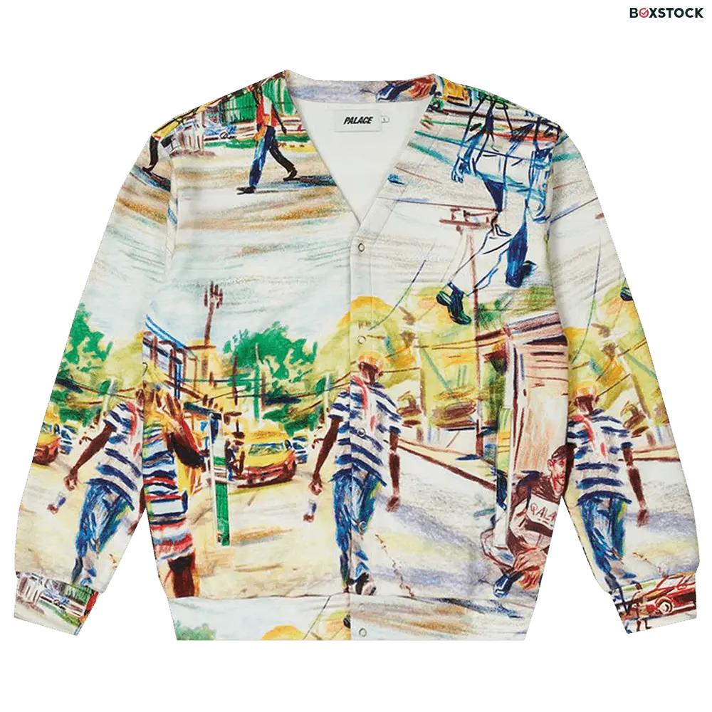 palace Palace Trolley Cardigan 'Multicolor' Multi-Color Spring/Summer 2021