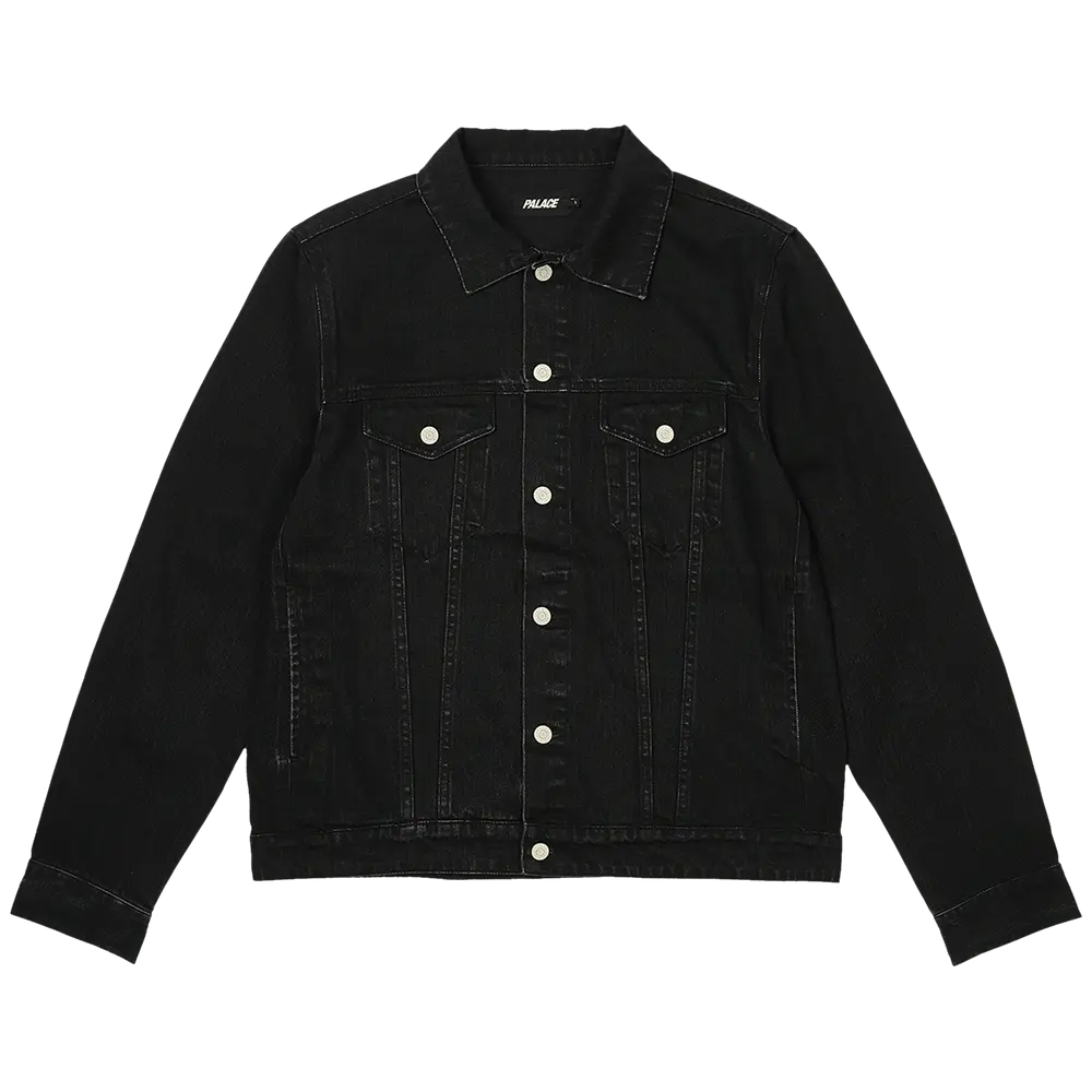 Palace Type P Jacket 'Black Stone Wash' Spring/Summer 2024