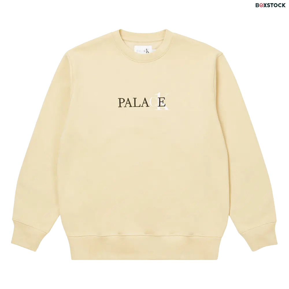 palace Palace x Calvin Klein Crew 'Wheat' Cream Spring/Summer 2022