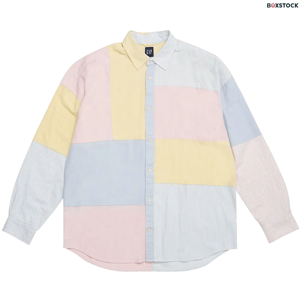 palace Palace x Gap Oxford Drop Shoulder 'Multicolor' Multi-Color Spring/Summer 2024
