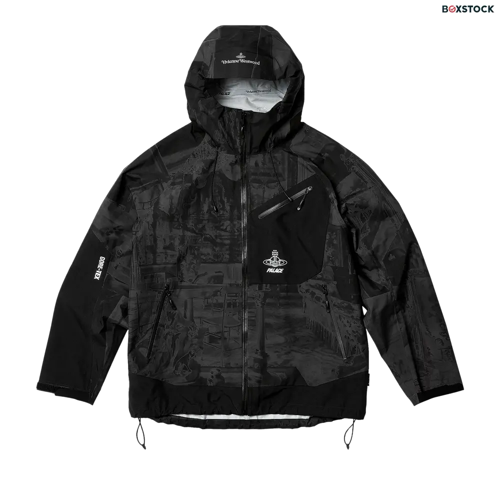 palace Palace x Vivienne Westwood GORE-TEX Jacket 'Mono Print' Multi-Color Fall/Winter 2024