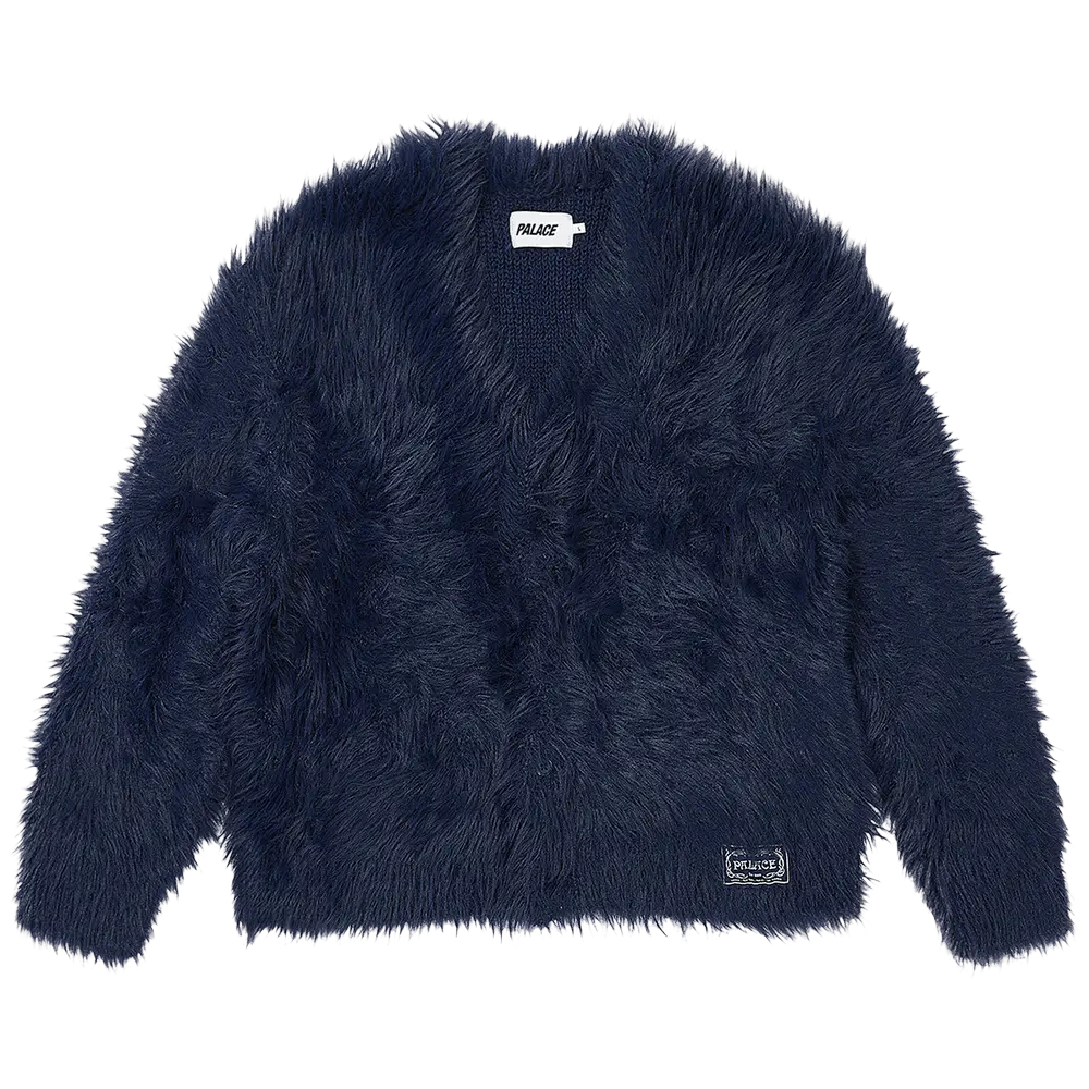 Palace Yeti Cardigan 'Navy' Blue Spring/Summer 2024