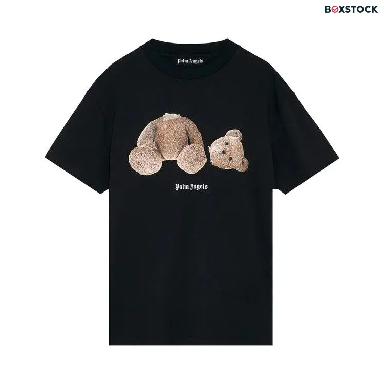 Palm Angels Bear Classic Tee 'Black/Brown' Fall/Winter 2021