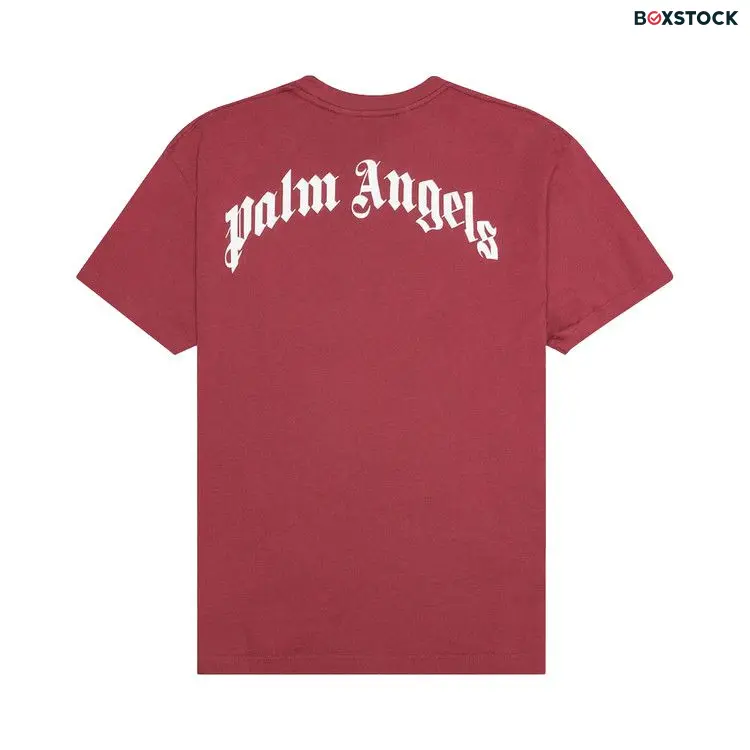 Palm Angels Bear Classic Tee 'Burgundy/Brown' Red Fall/Winter 2021