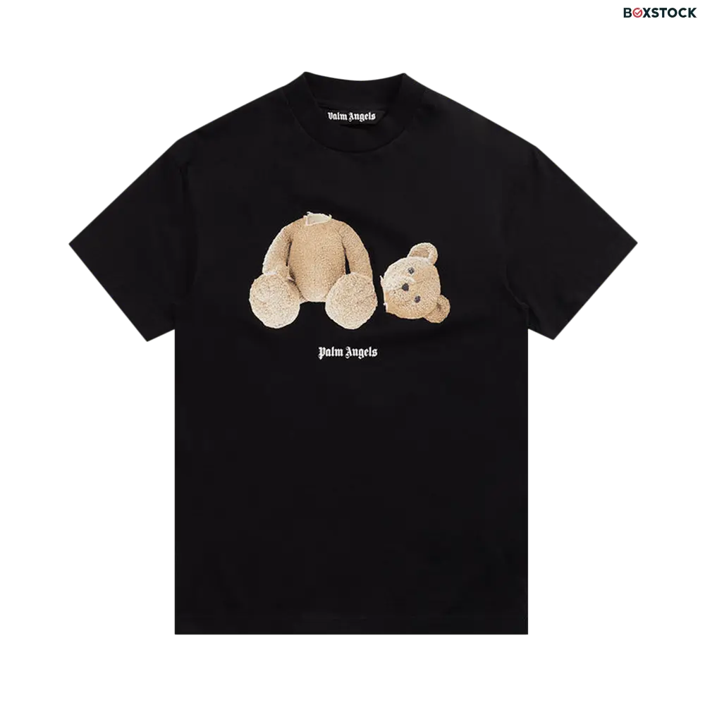 Palm Angels Bear Classic Tee 'Black/Brown' Spring/Summer 2023