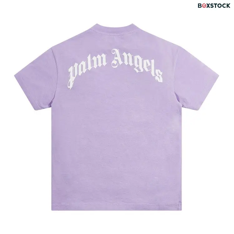 Palm Angels Bear Classic Tee 'Lilac/Brown' Purple Fall/Winter 2021