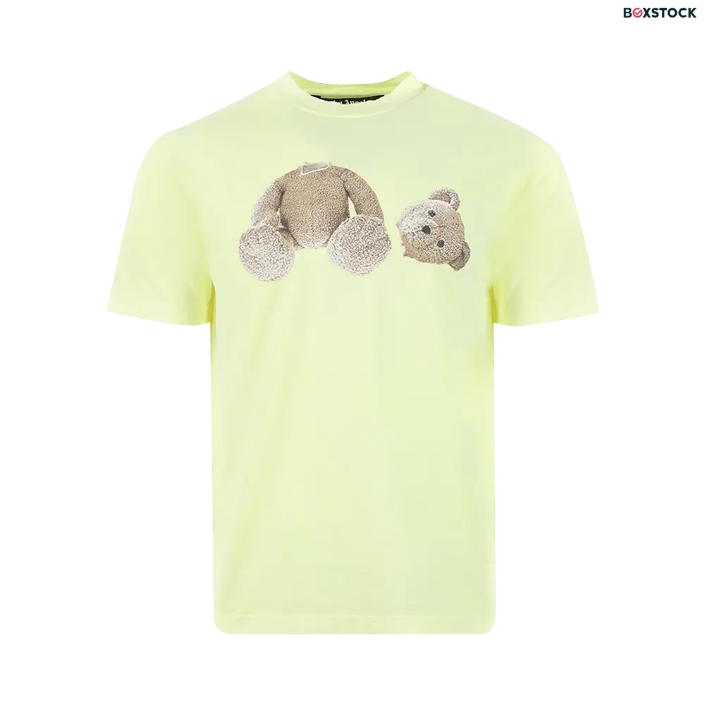 Palm Angels Bear Classic Tee 'Yellow Fluorescent' Spring/Summer 2022