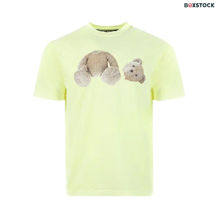 Palm Angels Bear Classic Tee 'Yellow Fluorescent' Spring/Summer 2022