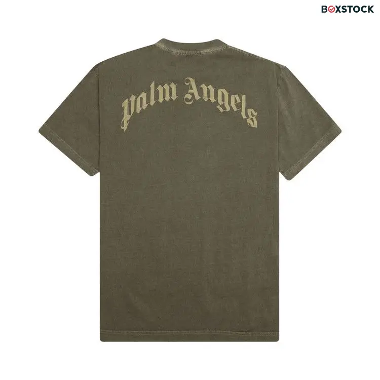Palm Angels Bear Classic Tee 'White' Green Spring/Summer 2021