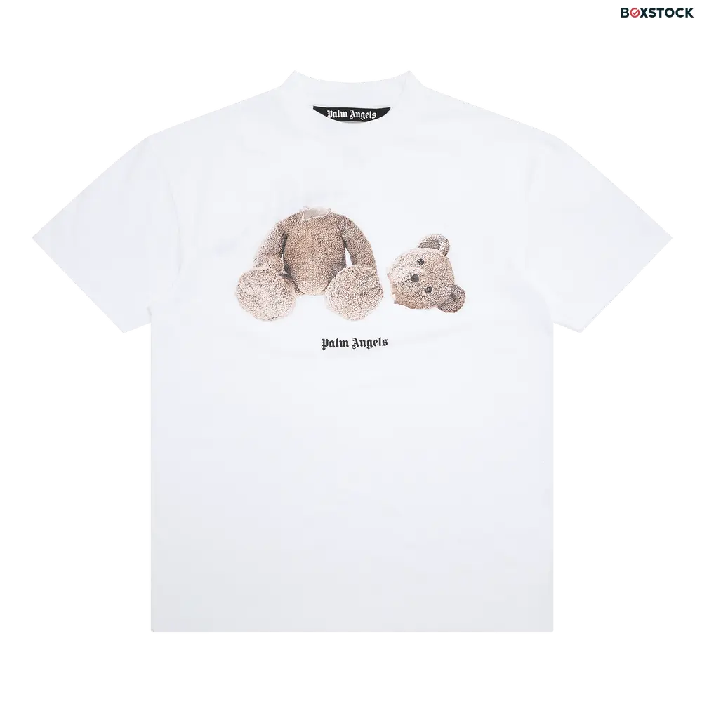 Palm Angels Bear Short-Sleeve Tee 'White' Spring/Summer 2021