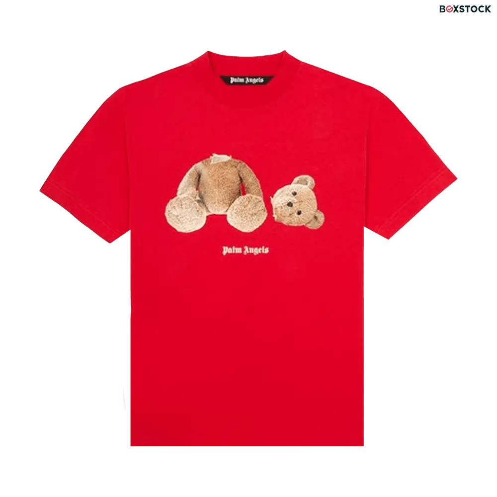 Palm Angels Bear Tee 'Red/Brown' Spring/Summer 2021