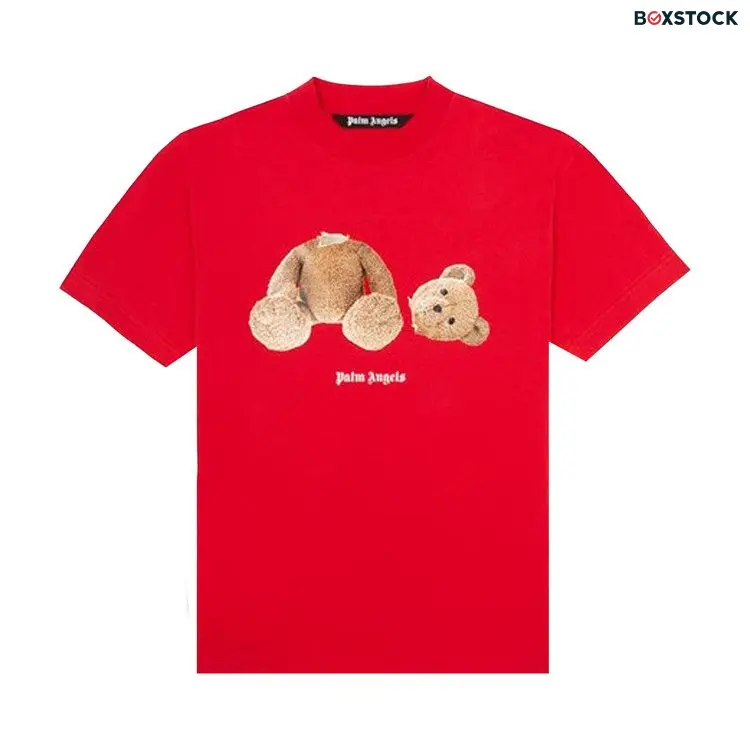 Palm Angels Bear Tee 'Red/Brown' Spring/Summer 2021