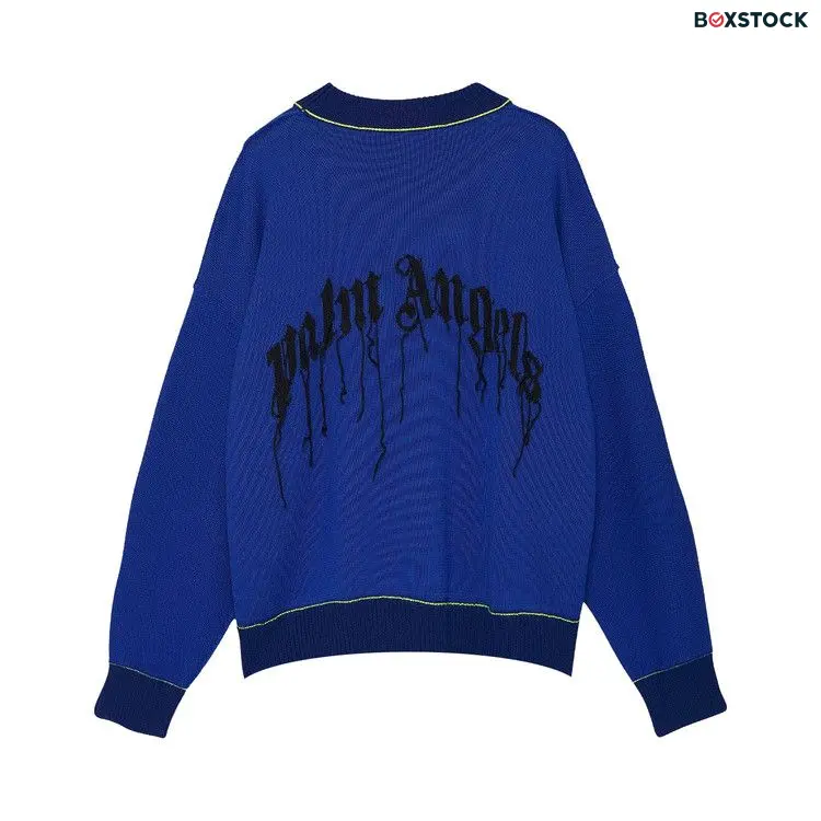 Palm Angels Bear Sweater 'Blue/Brown' Fall/Winter 2021