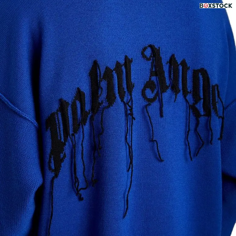 Palm Angels Bear Sweater 'Blue/Brown' Fall/Winter 2021