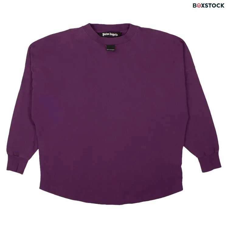 Palm Angels Blurry Logo Over Tee 'Purple/Black' Fall/Winter 2021