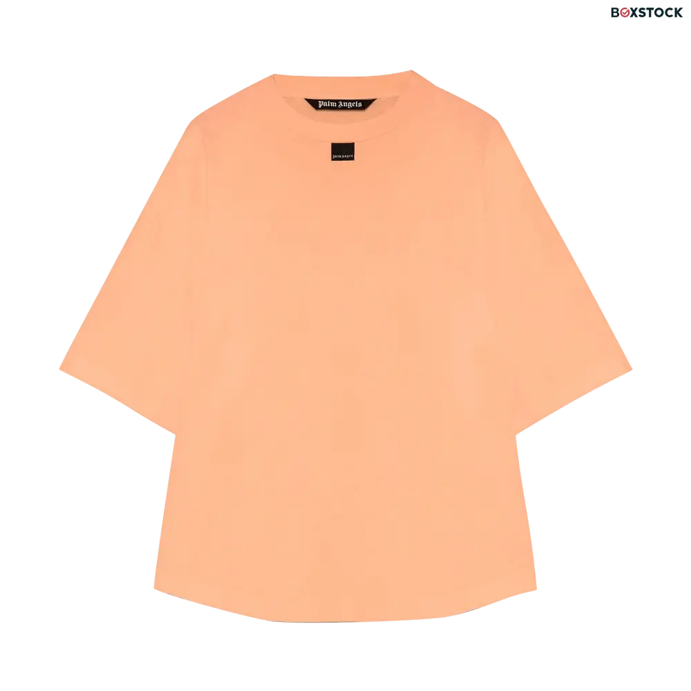 Palm Angels Blurred Logo Over Tee 'Orange' Fall/Winter 2021
