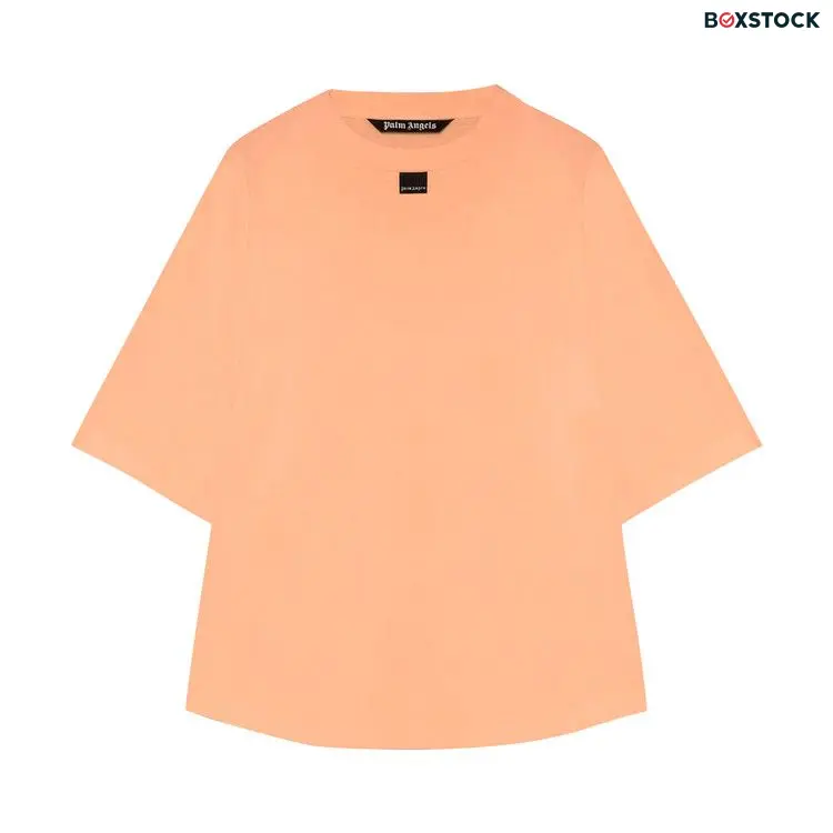 Palm Angels Blurred Logo Over Tee 'Orange' Fall/Winter 2021