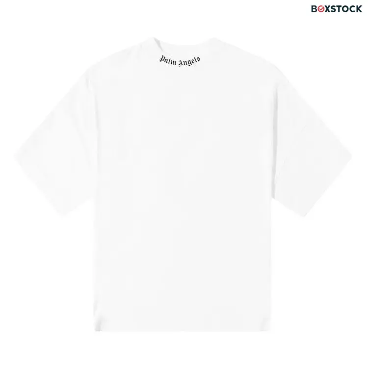Palm Angels Classic Logo Over Tee 'White/Black' Spring/Summer 2022