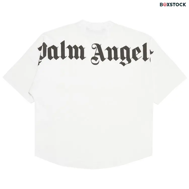 Palm Angels Classic Logo Over Tee 'White/Black' Spring/Summer 2022