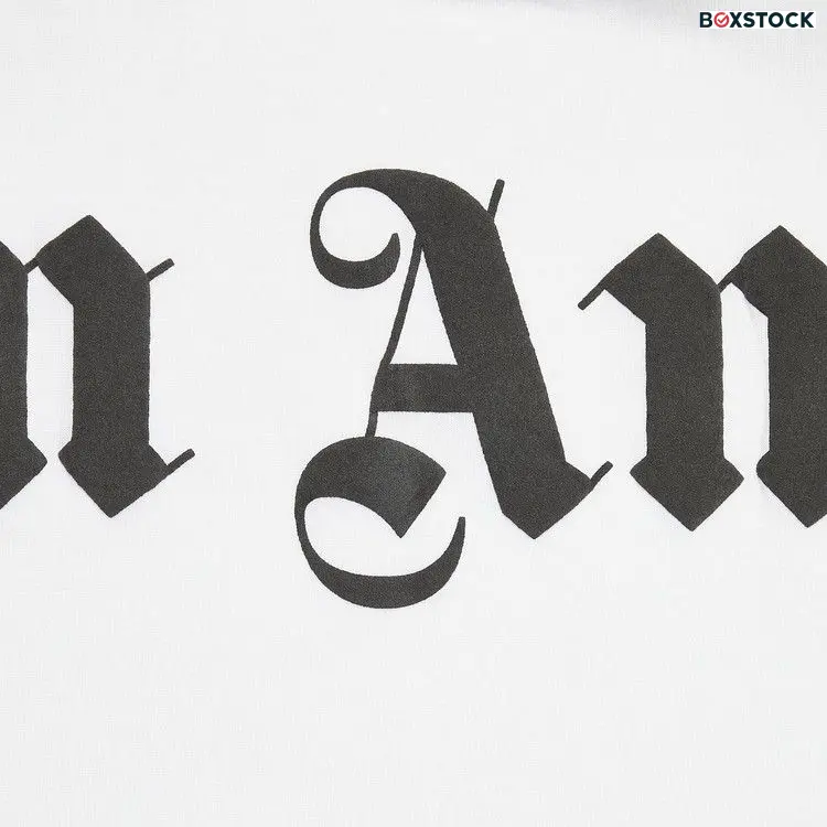 Palm Angels Classic Logo Over Tee 'White/Black' Spring/Summer 2022