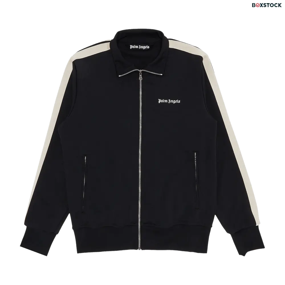 Palm Angels Classic Logo Track Jacket 'Black' Spring/Summer 2024