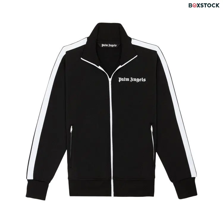 Palm Angels Classic Track Jacket 'Black/White' Spring/Summer 2022