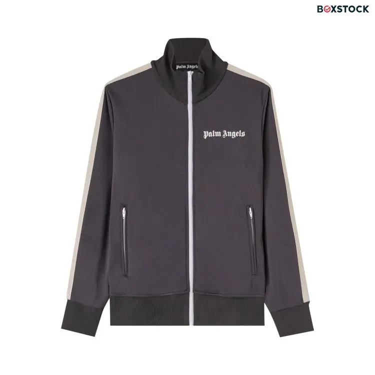Palm Angels Classic Track Jacket 'Dark Grey' Fall/Winter 2022