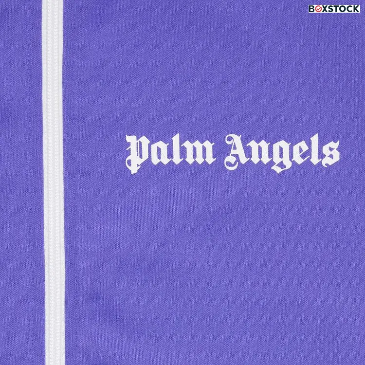 Palm Angels Classic Track Jacket 'Purple/White' Spring/Summer 2022