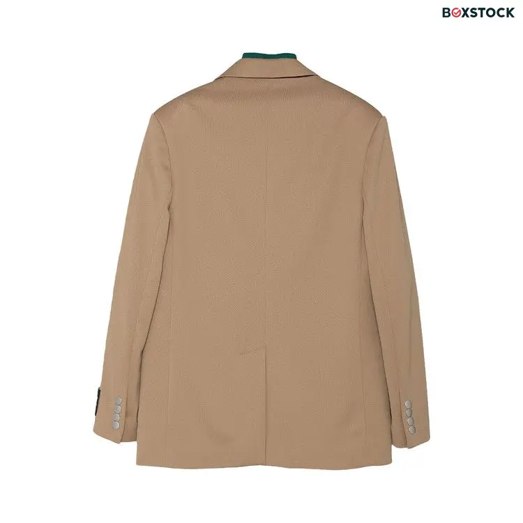 Palm Angels Double Layer Track Blazer 'Beige' Tan Fall/Winter 2021