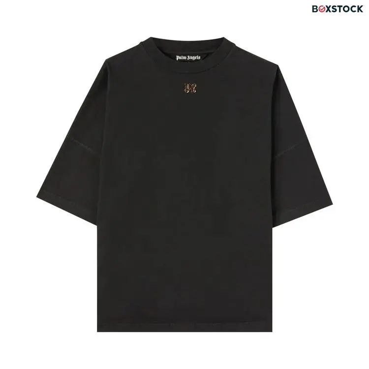 Palm Angels Foggy Logo Over T-Shirt 'Black/White' Spring/Summer 2024