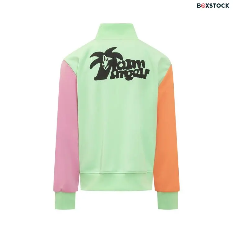 Palm Angels Hunter Colorblock Track Jacket 'Light Green' Fall/Winter 2023