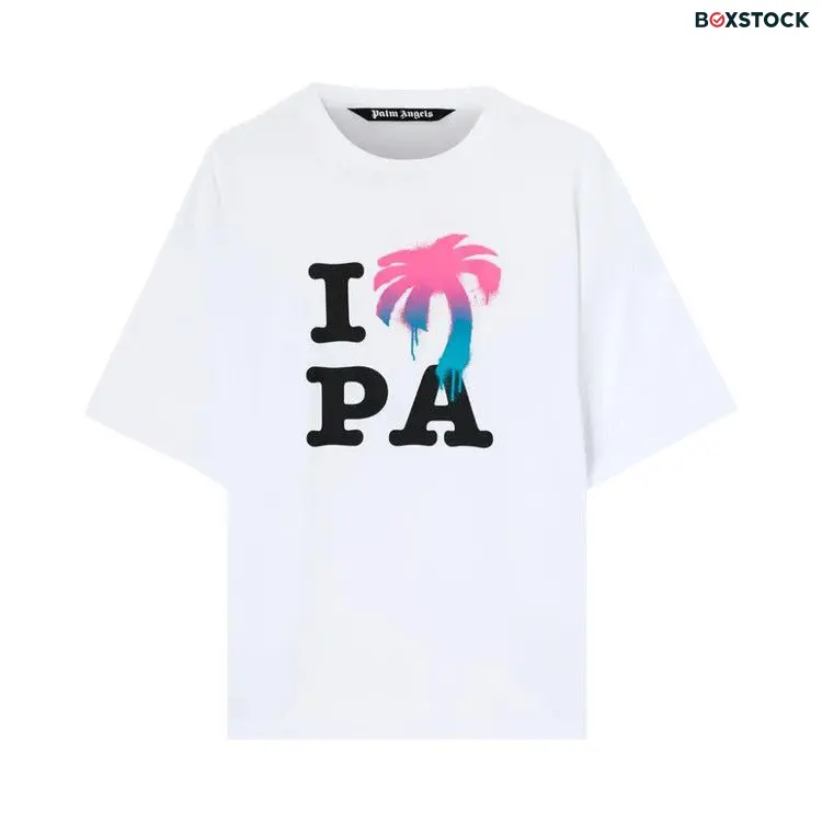 Palm Angels I Love PA Classic T-Shirt 'White' Spring/Summer 2023