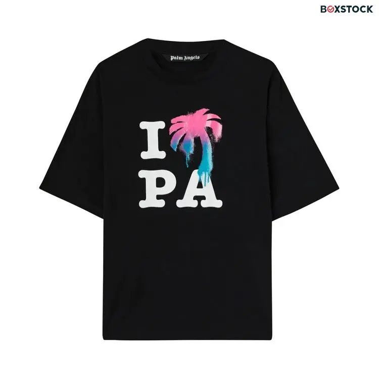 Palm Angels I Love PA Classic T-Shirt 'Black' Spring/Summer 2023
