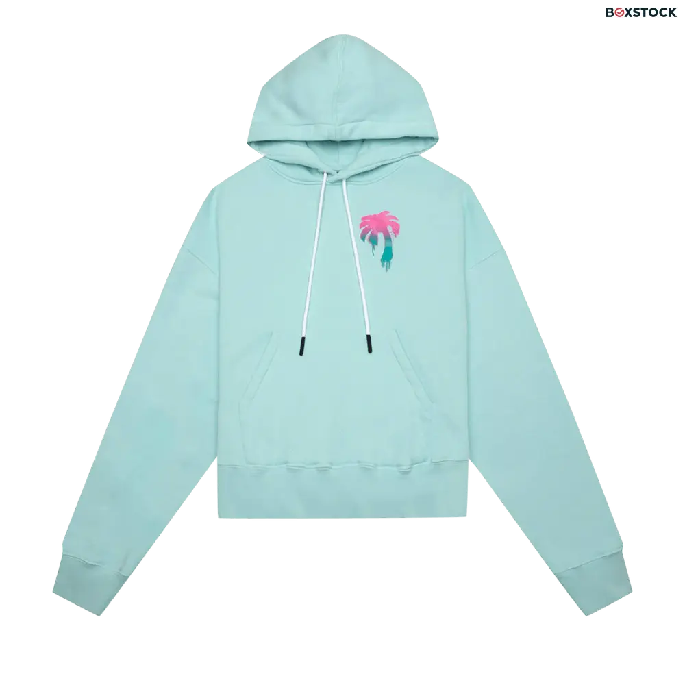 Palm Angels I Love PA Hoodie 'Light Blue' Spring/Summer 2023