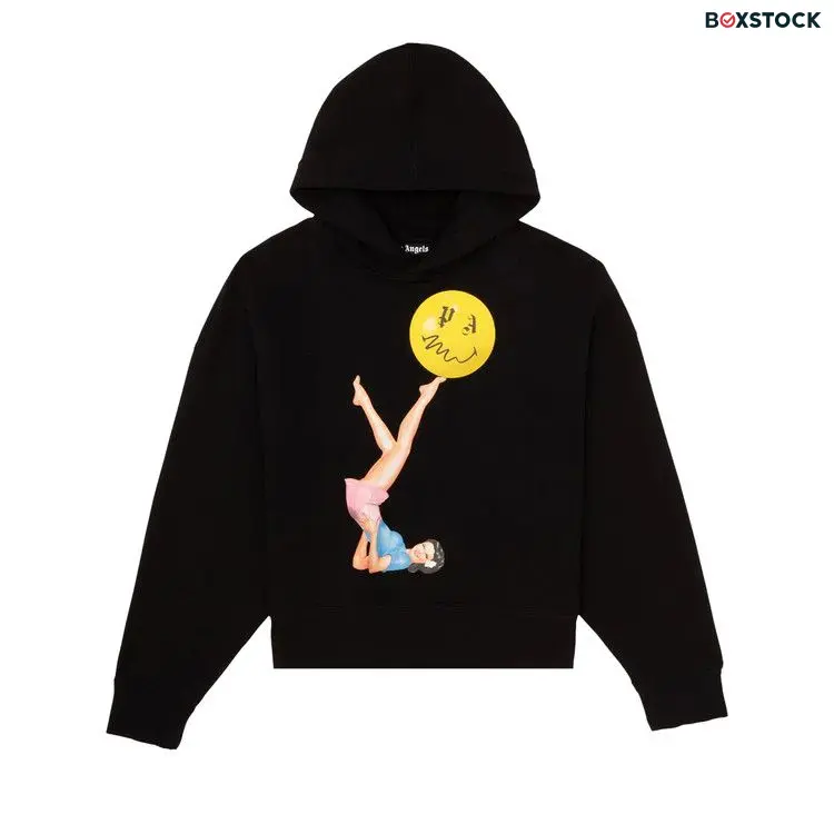 Palm Angels Juggler Pin Up Hoodie 'Black/Pink' Spring/Summer 2021
