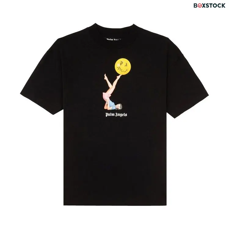 Palm Angels Juggler Pin Up Tee 'Black/Pink' Spring/Summer 2021