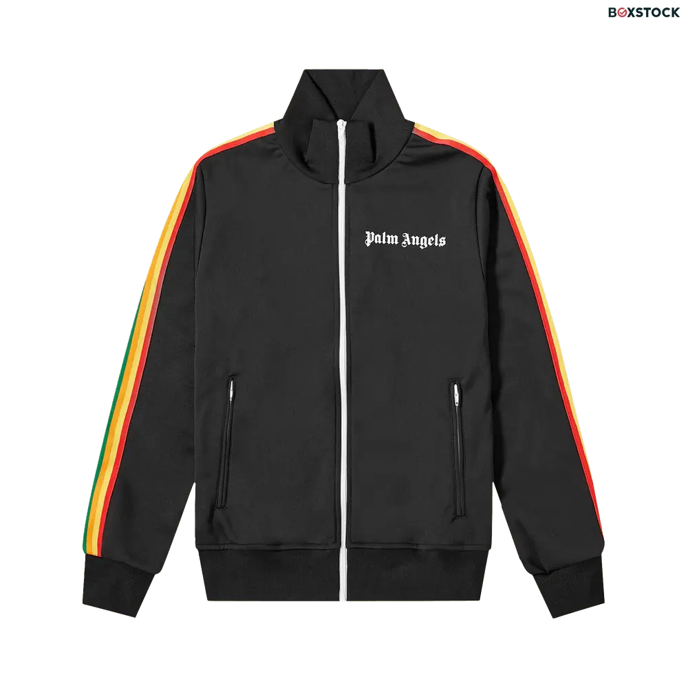 Palm Angels Logo Track Jacket 'Black'