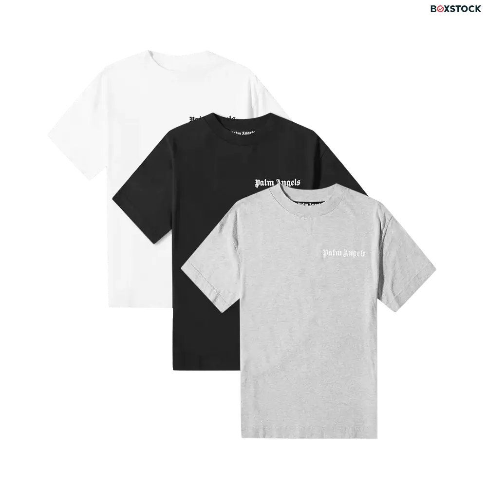 palm angels Palm Angels Tripack Basic Tee 'Multicolor' Multi-Color Spring/Summer 2022