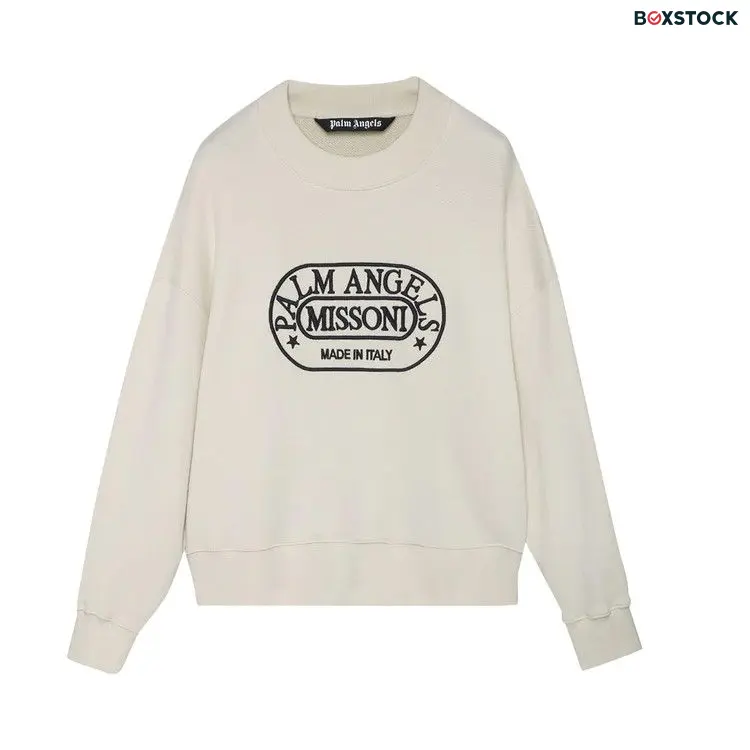 Palm Angels x Missoni Heritage Crew 'Off White' Cream Fall/Winter 2021